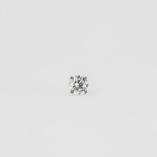 Diamond Flat Back Stud