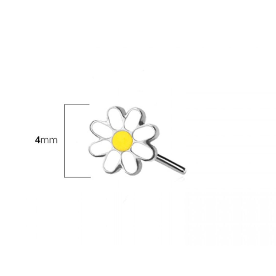 Daisy Flat back Stud